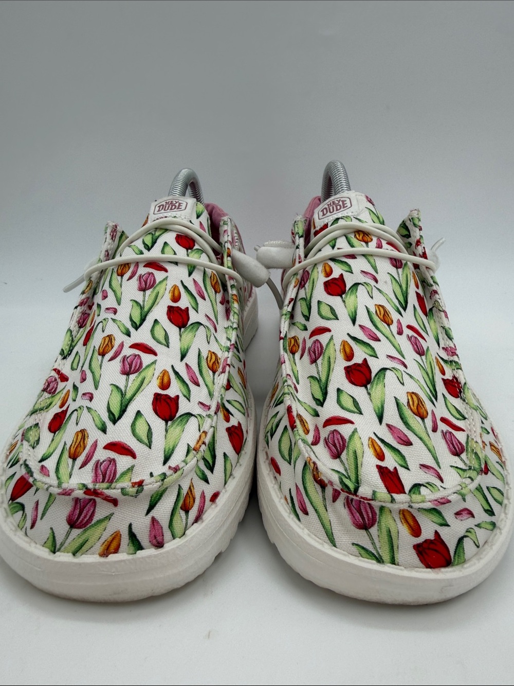 HEYDUDE Women's Size 11.0 Wendy Tulip Bouquet Slip-On Loafer - Picture 7 of 16